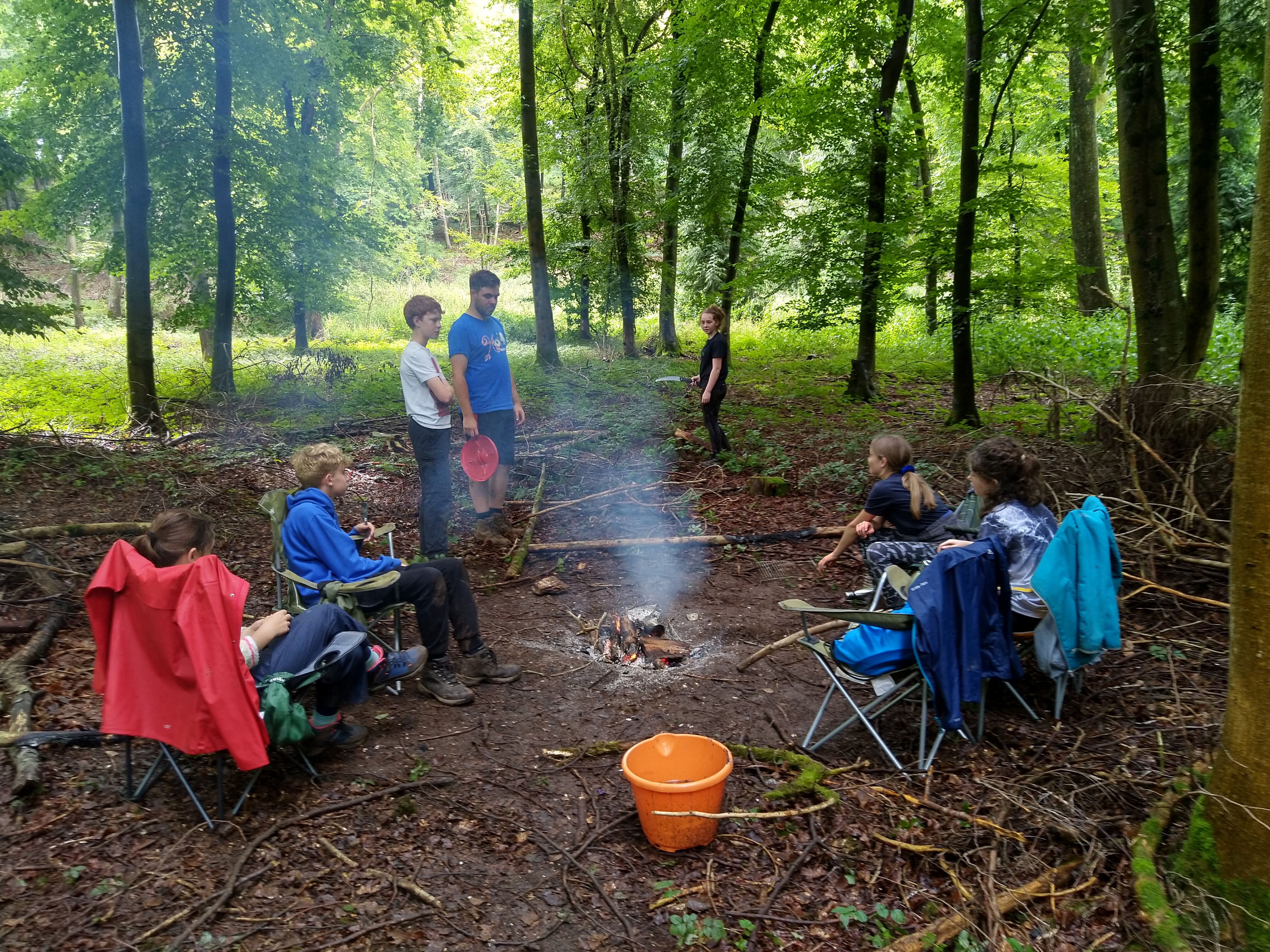 Family Camp 2019 and Lyons Copse campsite